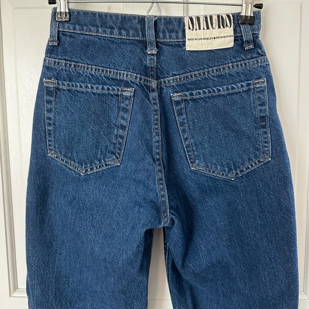 Snacks MOTHER Jeans Double Stack Ankle Cold Brew Tapered High Rise Size 25 - Picture 4 of 16